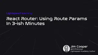 How to Use Route Parameters in React Router | React Router Tutorial