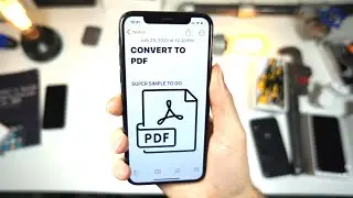 Easily Convert Notes To PDF On iPhone