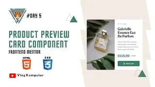 Product preview card component | Frontend Mentor | #Day5