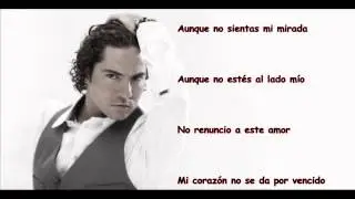 David Bisbal - Hasta El Final (Lyric Video)