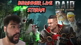 Raid: Shadow Legends live stream Beginner help