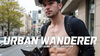 Urban Wanderer Lookbook | Ai Gay Art #gay #bara #lookbook