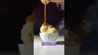 All you need is your iPhone and a light to make amazing animations like this.. 🍦 #foodvideography