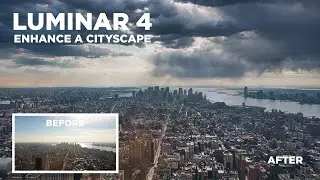 Enhance a Cityscape with AI Sky Replacement in Luminar 4