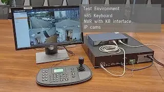 How to connect 485 keyboard to Hikvision DVR/NVR