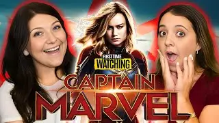 CAPTAIN MARVEL * MCU MOVIE REACTION * First Time Watching! Marvel Cinematic Universe