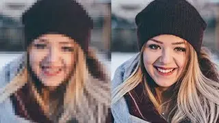 How to Improve Photo/Image Quality (Low to High Resolution) in Photoshop CS6 - Photoshop Tutorial