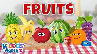 Fruits and Vegetables Names - Learn Fruits And Vegetables English Vocabulary