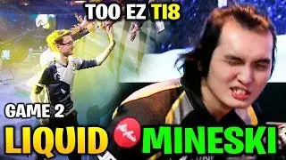 LIQUID vs MINESKI TI8 - MIRACLE WEAVER - THE INTERNATIONAL 2018 Game 2