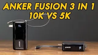 Which to Buy? Anker Fusion 3-in-1 10K vs 5k 30 Watt Power Bank A1637 vs A1636