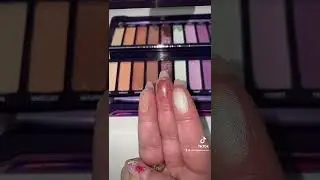 Идеальная ФИОЛЕТОВАЯ бюджетная палетка теней Eveline Cosmetics