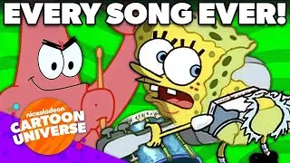 Every SpongeBob Song EVER! 🎵 | Nicktoons