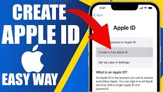 How to Create Apple ID | Create an Apple ID for Free - 2023