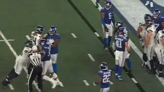 Leonard Williams vs Anthony Bradford Full Fight | Seahawks vs Giants