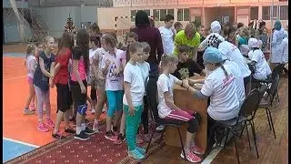 Медосмотр юных волейболистов