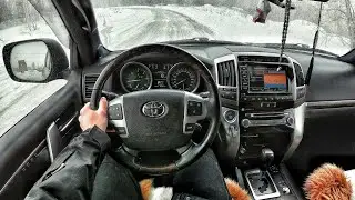 2012 TOYOTA Land Cruiser 4.5 AT - POV TEST DRIVE