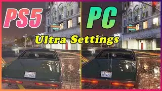 Ultra Setting GTA 5 PS5 vs PC Ray Tracing Realism Graphics