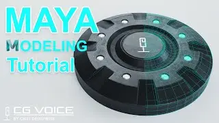 Maya Modeling Tutorial _ Maya Hard Surface Modeling _ Maya Modeling #2