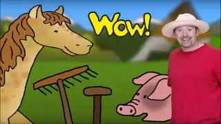 On the Farm. What is it? | English For Children | English For Kids