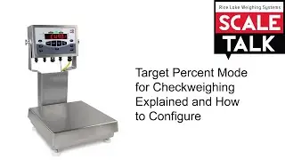 ScaleTalk: Target Percent Mode for Checkweighing