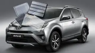 How to change cabin air filter for Toyota Rav4 2017 and earlier