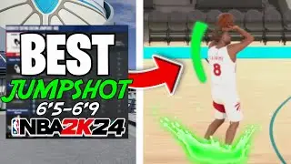 BEST JUMPSHOT FOR 6’5-6’9 BUILDS IN NBA 2K24! *NEW* JUMPSHOT FOR TALL BUILDS! (Jumpshot + Settings)