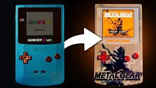 Making a Custom Metal Gear Solid edition Game Boy Color straight from Aliexpress