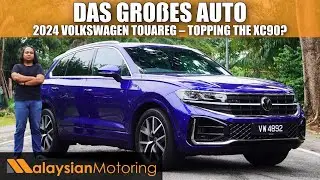 2024 Volkswagen Touareg R-Line Review – A True XC90 Challenger? | #Review