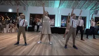 Siblings surprise wedding dance show #2