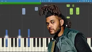 The Weeknd ft. Daft Punk - I Feel It Coming - Piano Tutorial