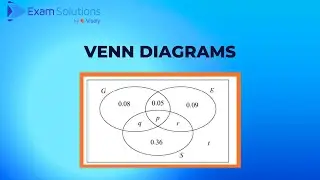 A level Edexcel 2021 November Paper 3 Statistics Q4 - Venn diagrams | ExamSolutions