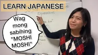 30 Useful Expressions | Japanese Lesson for Filipinos | Tagalog Nihongo Tutorial