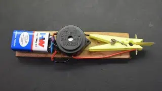 How to Make a Simple Door Alarm | DIY home security alarm | DM