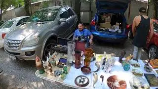 Традиционная прогулка по антикварному рынку в Краснодаре