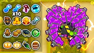 How Long Can A MAX Buffed Sentry CHAMPION Survive? (Bloons TD 6)