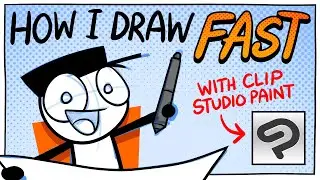 How to draw FAST using Clip Studio Paint's 