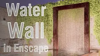 Secrets to a Realistic Water Feature in Revit and Enscape