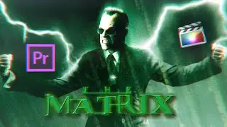 Matrix Agent Smith Distortion Effects Green Screen with SFX