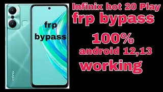 infinix Hot 20 Play frp bypass 2024 | infinix hot 20 Play frp bypass android 12 | #frpbypass #frp