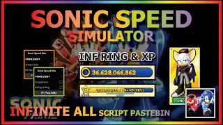 SONIC SPEED SIMULATOR Script Pastebin 2023 INFINITE XP | LEVEL | RING | AUTO SCRAPS [PRIME EVENT 🚨]