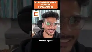 BEST FREE Resource To Learn DBMS And SQL | Coding Ninjas