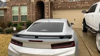 new spoiler for my camaro ! 👀