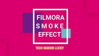 WONDERSHARE FILMORA | HOW TO MAKE | SMOKE TEXT | EFFECT