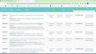 Госзакупки работаем с тендерами