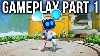 ASTRO BOT Gameplay Walkthrough Part 1 - INTRO 30 Minutes Of Gameplay PS5 4K