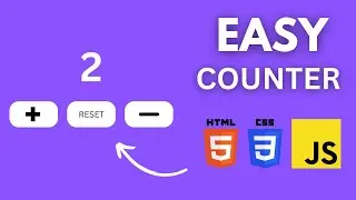 Build a Simple JavaScript Counter - Beginner Tutorial