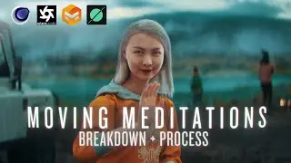 MOVING MEDITATIONS | 3D Render Challenge | Breakdown + Process