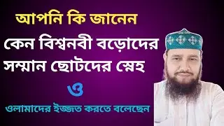 এই দুটি কাজ না করলে আপনি বিশ্ব নবীর উম্মত নন || মাওলানা আব্দুল হাকিম জলসা