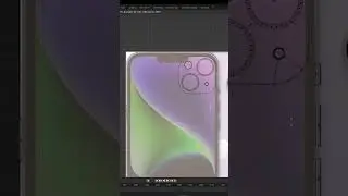 Create an iPhone in Blender in 1 Minute #shorts
