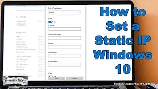 How to Set a Static IP Windows 10 - Quick and Easy Steps